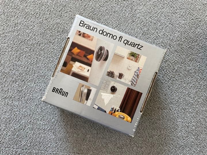 ヴィンテージ　BRAUN 掛時計　4833 バウハウス　ブラウン　b&o　ラムス