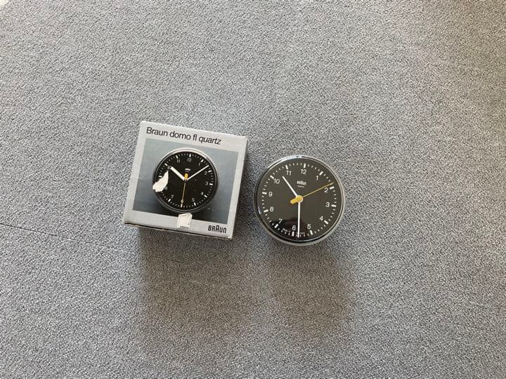 ヴィンテージ　BRAUN 掛時計　4833 バウハウス　ブラウン　b&o　ラムス