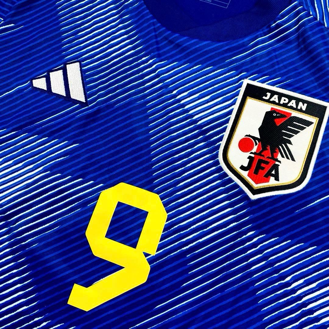 極美品 公式ユニフォーム 日本代表 三笘薫 Lサイズ ゲームシャツ フットサル