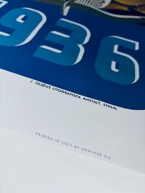 額装済アートポスター クラッシックカー/フォード1936/FORD