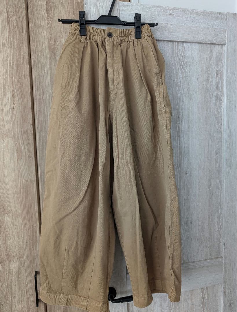 HARVESTY /ハーベスティ チノサーカスパンツ カーキベージュ　サイズ1