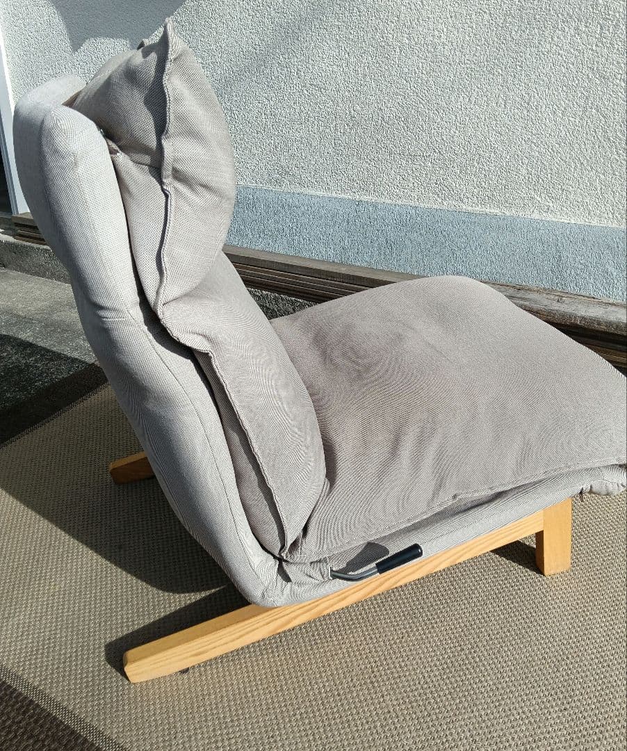 超美品✨️ 無印良品 MUJI ハイバックリクライニングソファ 1P ②