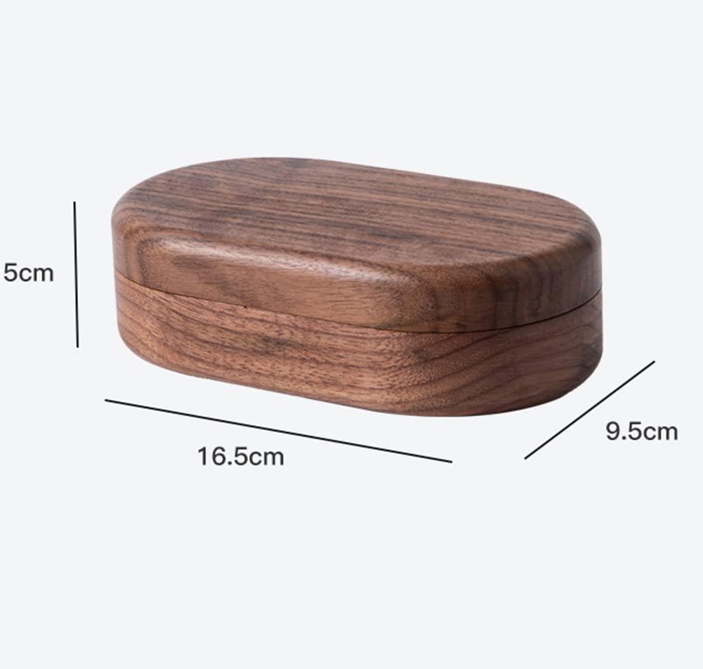 ☆ジュエリー収納 ボックス 木製 アクセサリー 胡桃の木
