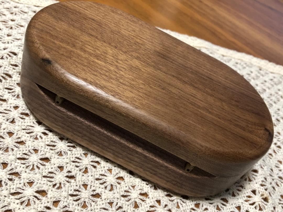 ☆ジュエリー収納 ボックス 木製 アクセサリー 胡桃の木