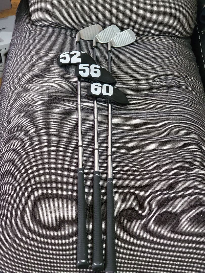 チッパーラボオリジナルのチッパーウェッジ52.56.60の3点セット。