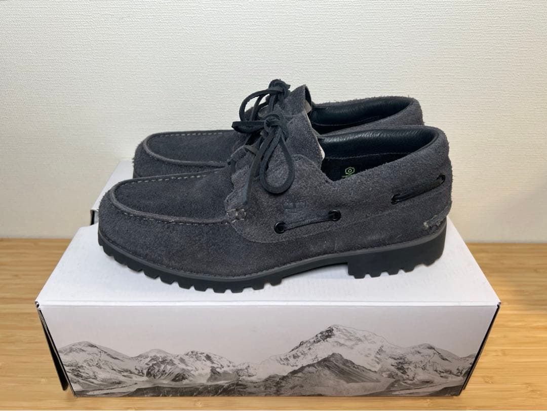 ティンバーランド x ホワイトマウンテニアリング スリーイブ ラグ チャコール