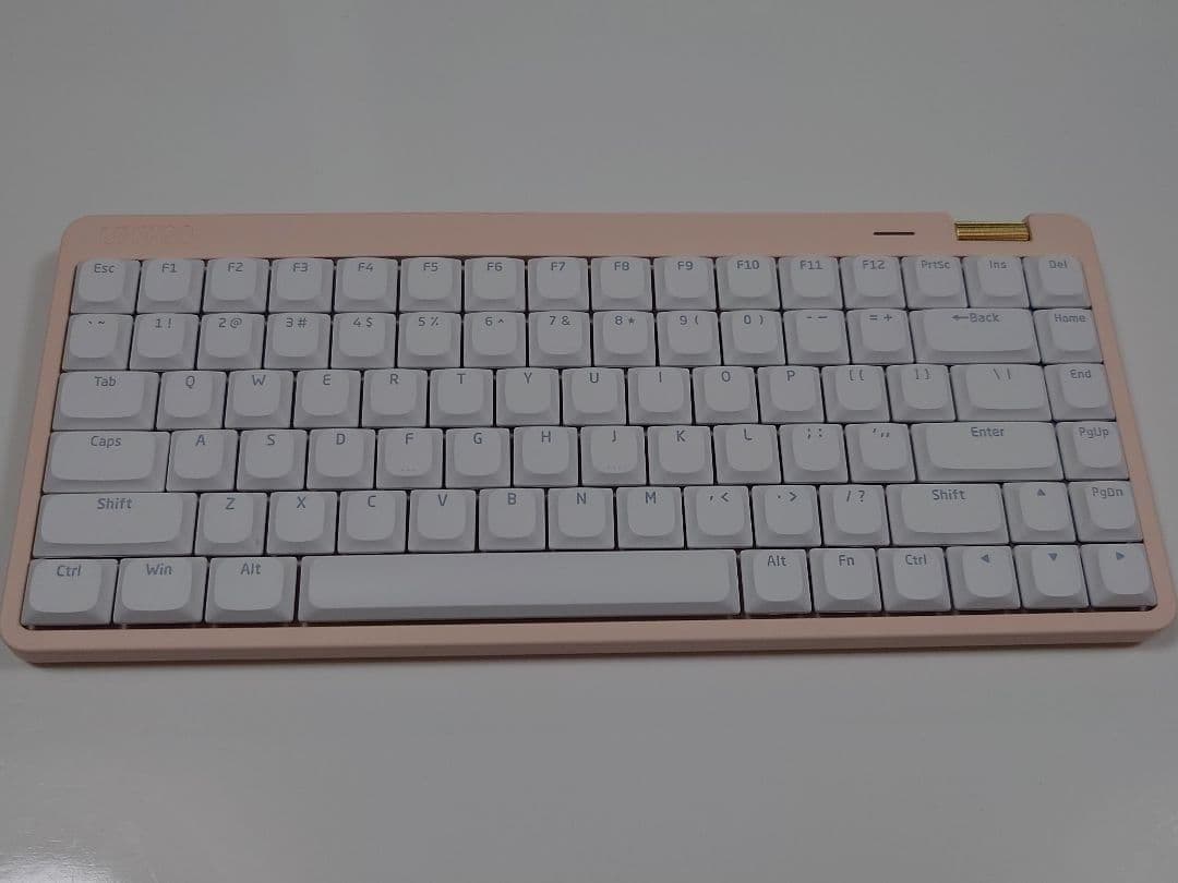 静音仕様★LOFREE Flow Lite 84（ピンク）【最新Pink軸搭載】