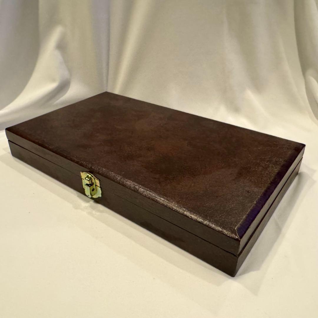 【未使用品】 横浜 元町 竹中 ニッケルブロンズ ハンドメイド カトラリーセット