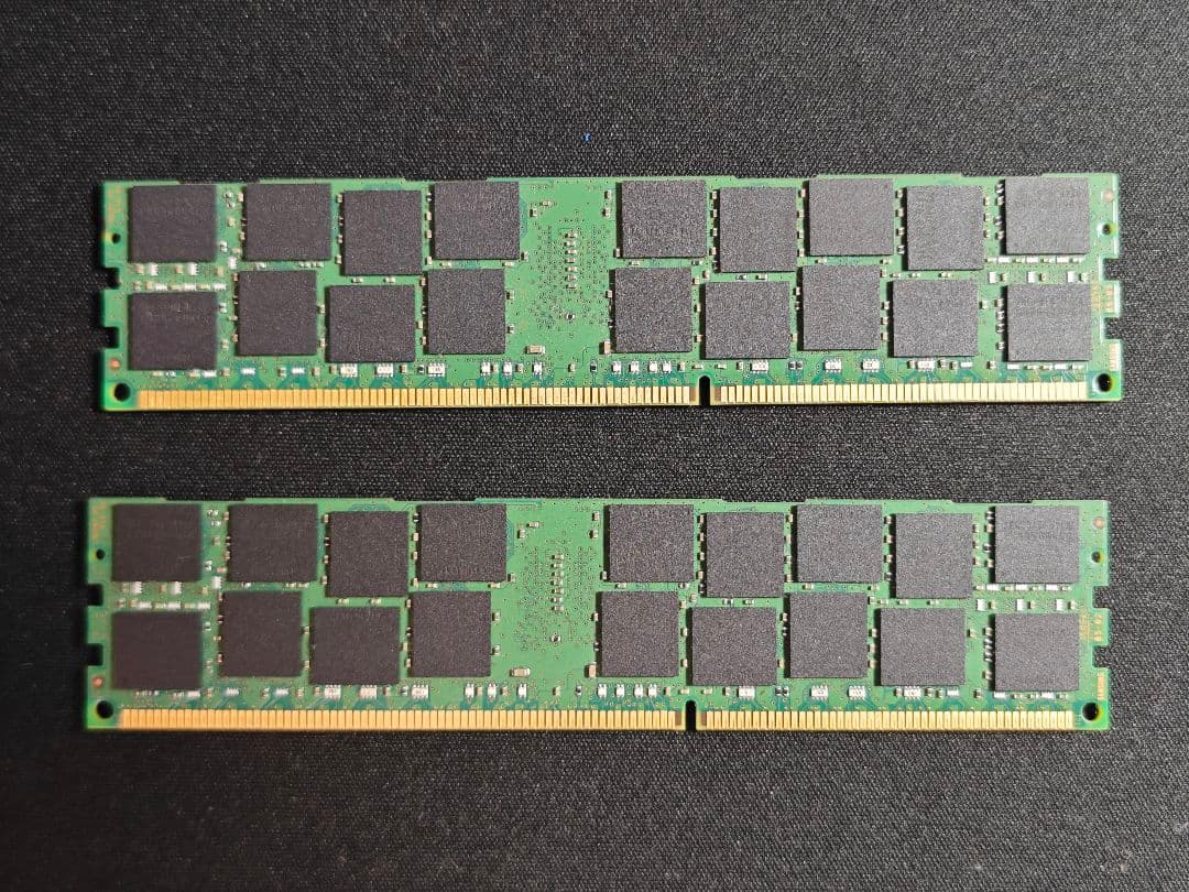 Samsung ECC DDR3メモリ 16GB 2枚セット計32GB