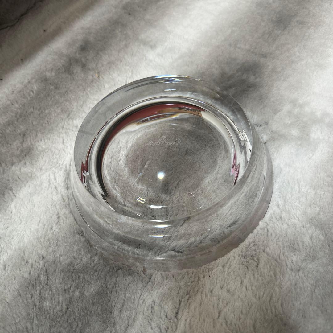 BVLGARI ガラスプレート 直径20cm ブルガリインテリア ラージサイズ