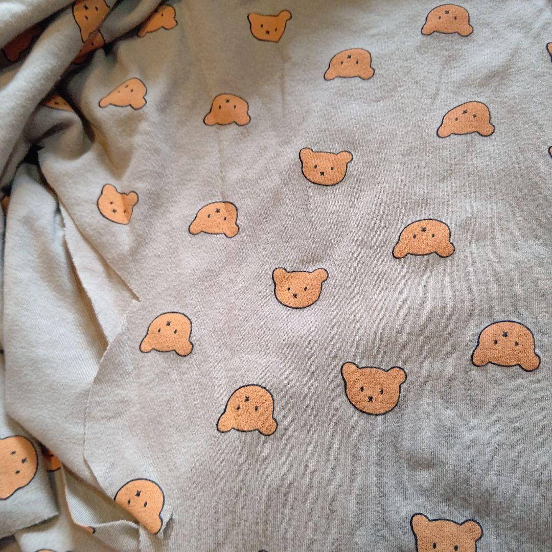 犬服 クマ柄 オーダー可能生地