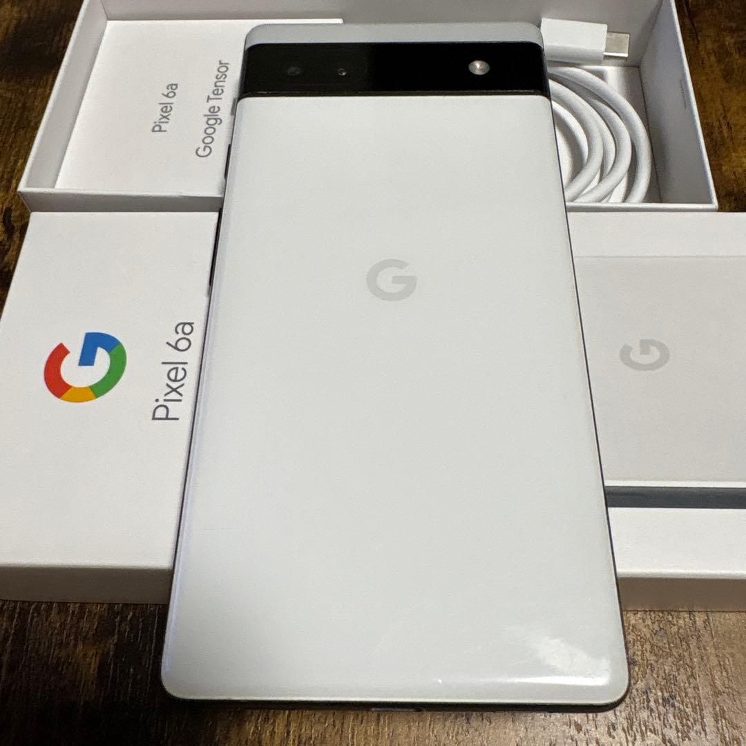 お*し様 Google Pixel 6a ホワイト ガラスコーティング済