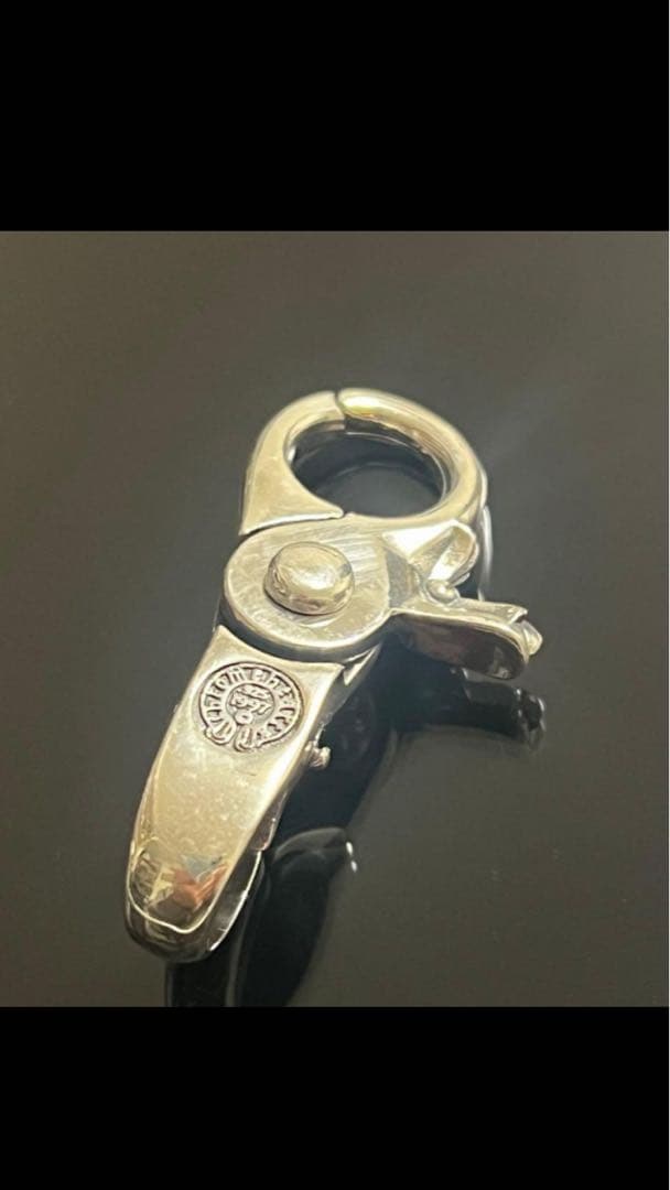 シルバー 925 クロス ファンシー キーチェーン キーリング