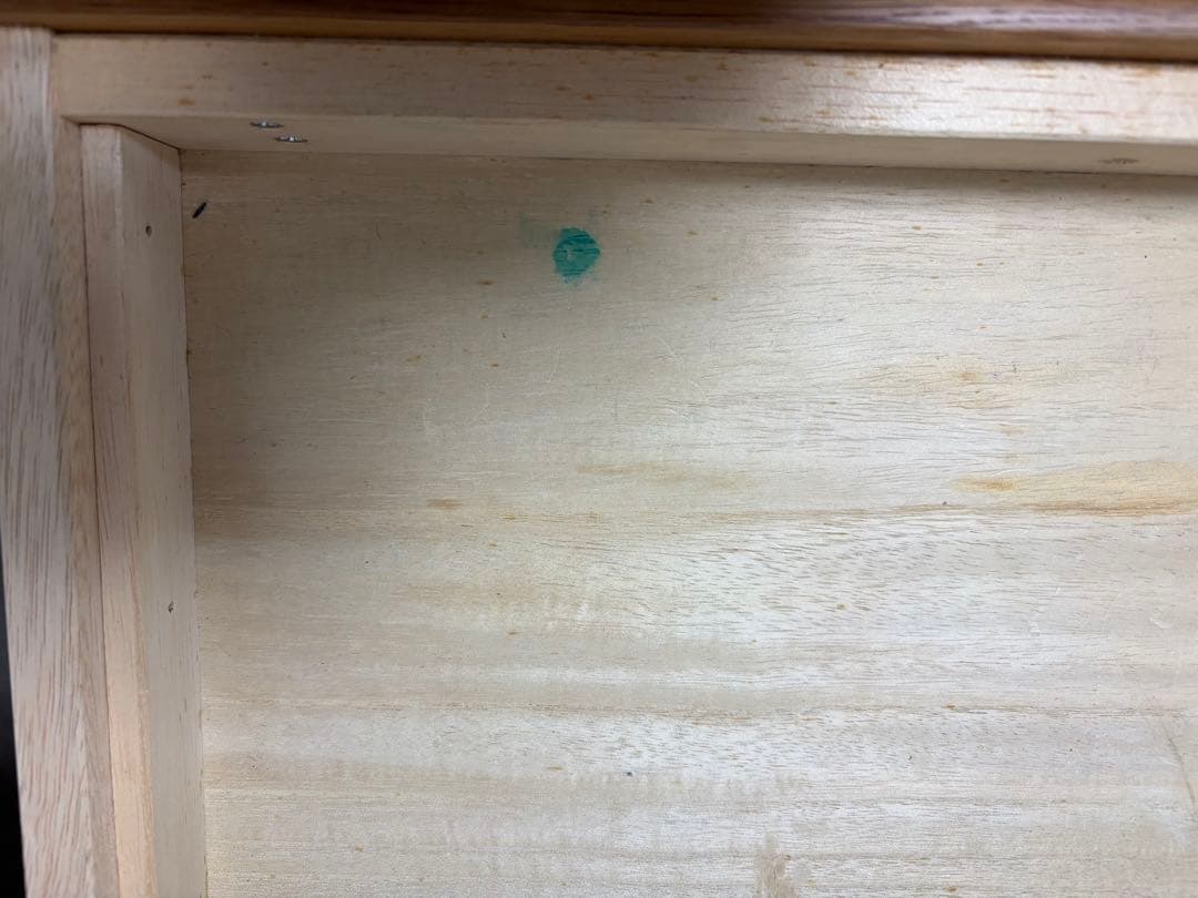 ①Maruni学習机(ワゴンとのセットのうち机部分)