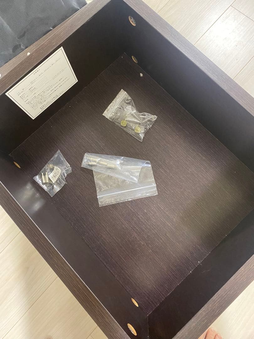 4/25発送まで　ほぼ新品　ニトリ 両袖ドレッサーダークブラウン（※イス別売り）