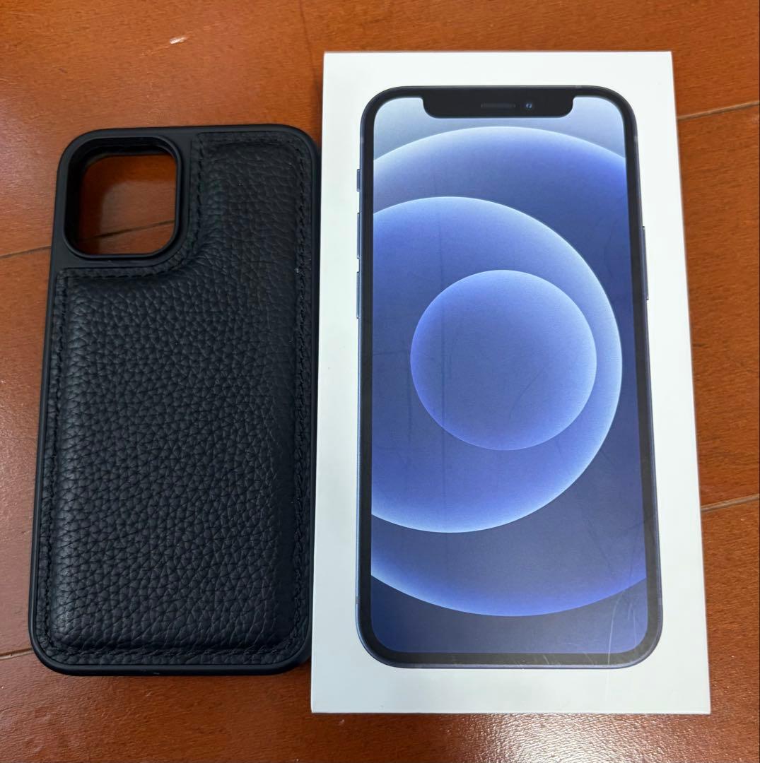 iPhone 12 mini 128GB 黒SIMフリー 箱付き 送料込み 美品