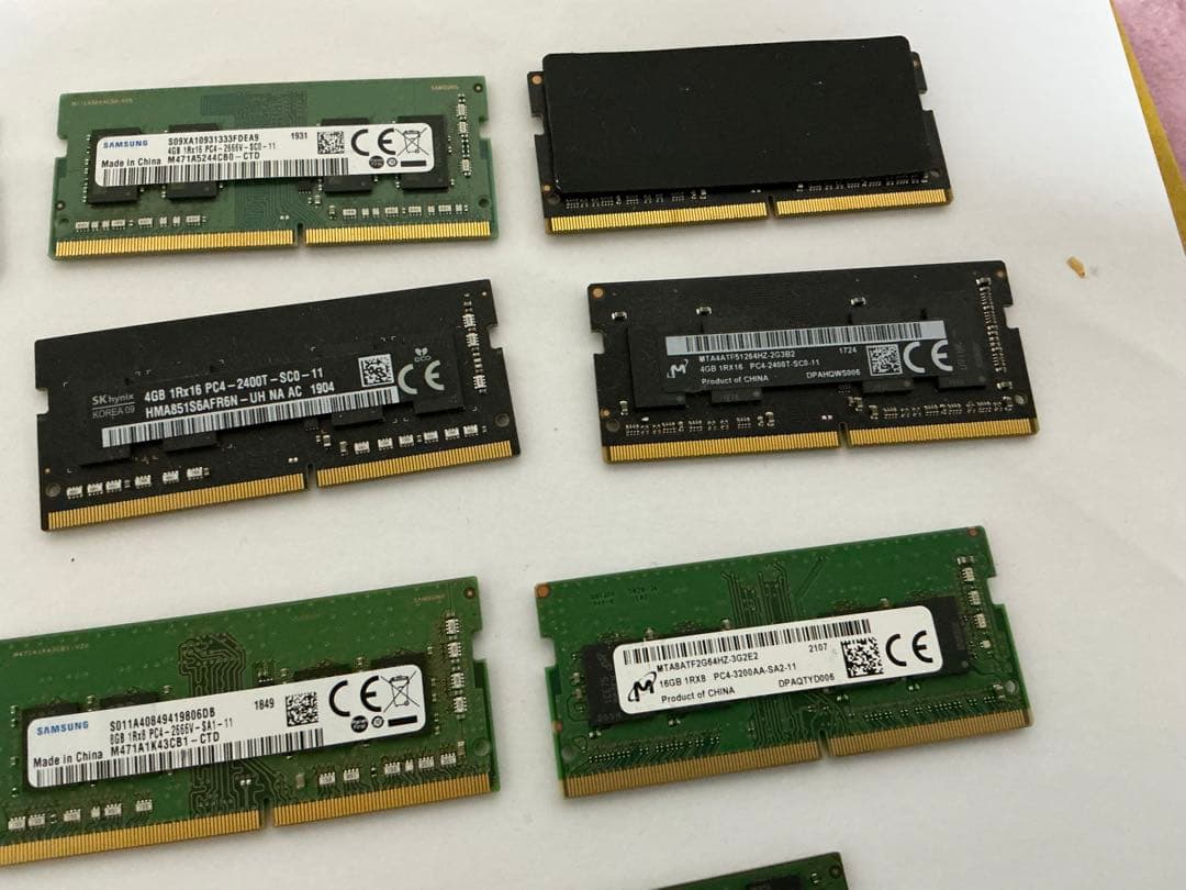 ノートPC★DDR4　★まとめて11枚セット
