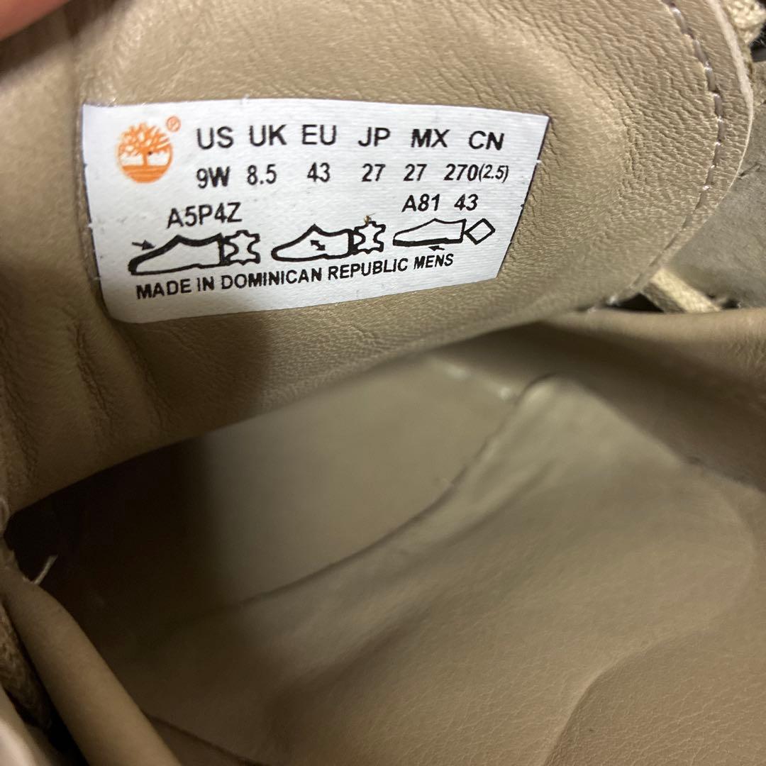 靴 TIMBERLAND 3 Eye