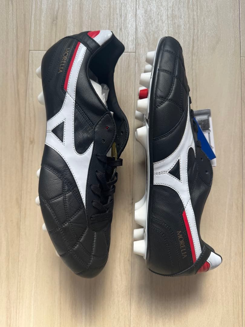 新品 MIZUNO モレリア2 サッカースパイク 28cm ブラック