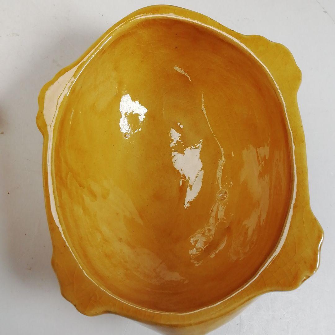 Ｗ１３０　香合　『三彩　亀　香合』『横石喜助 造』　共箱　茶道具