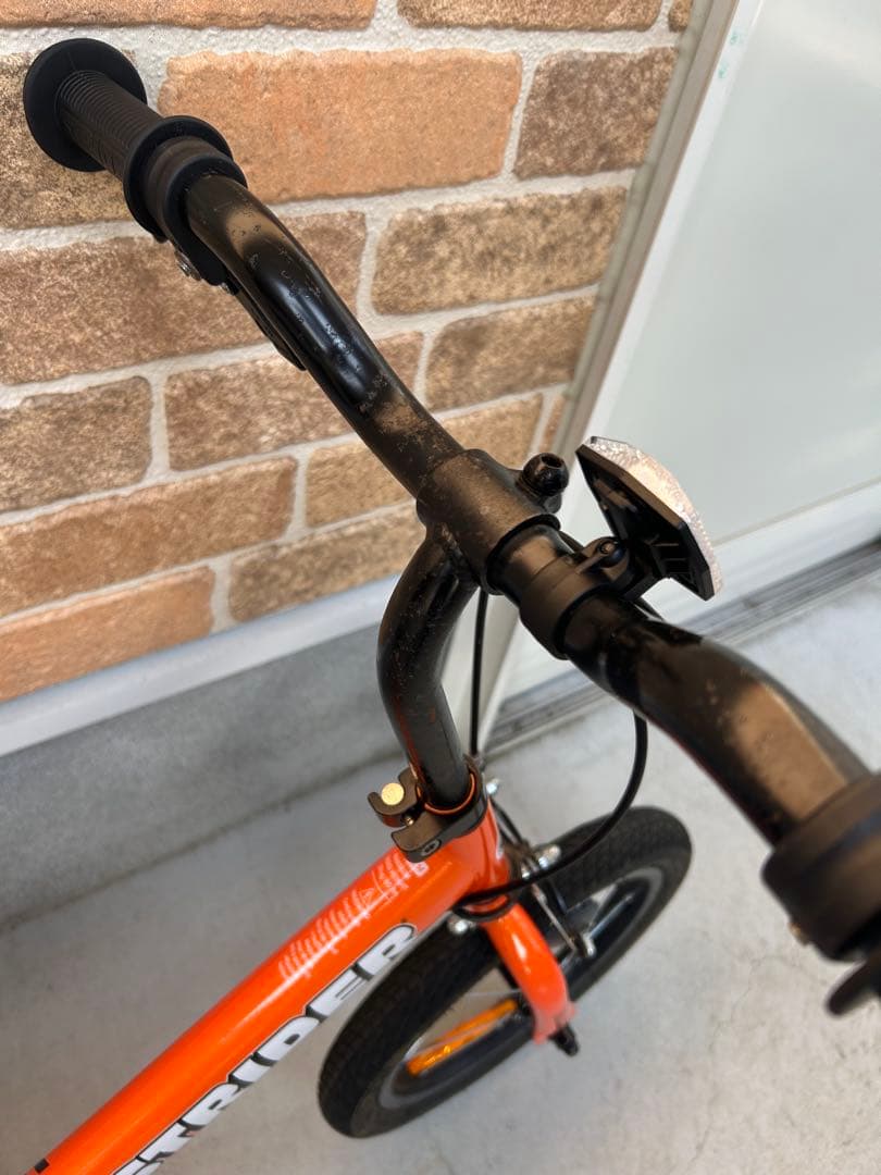 みゃう　STRIDER 14X オレンジ キッズバイク