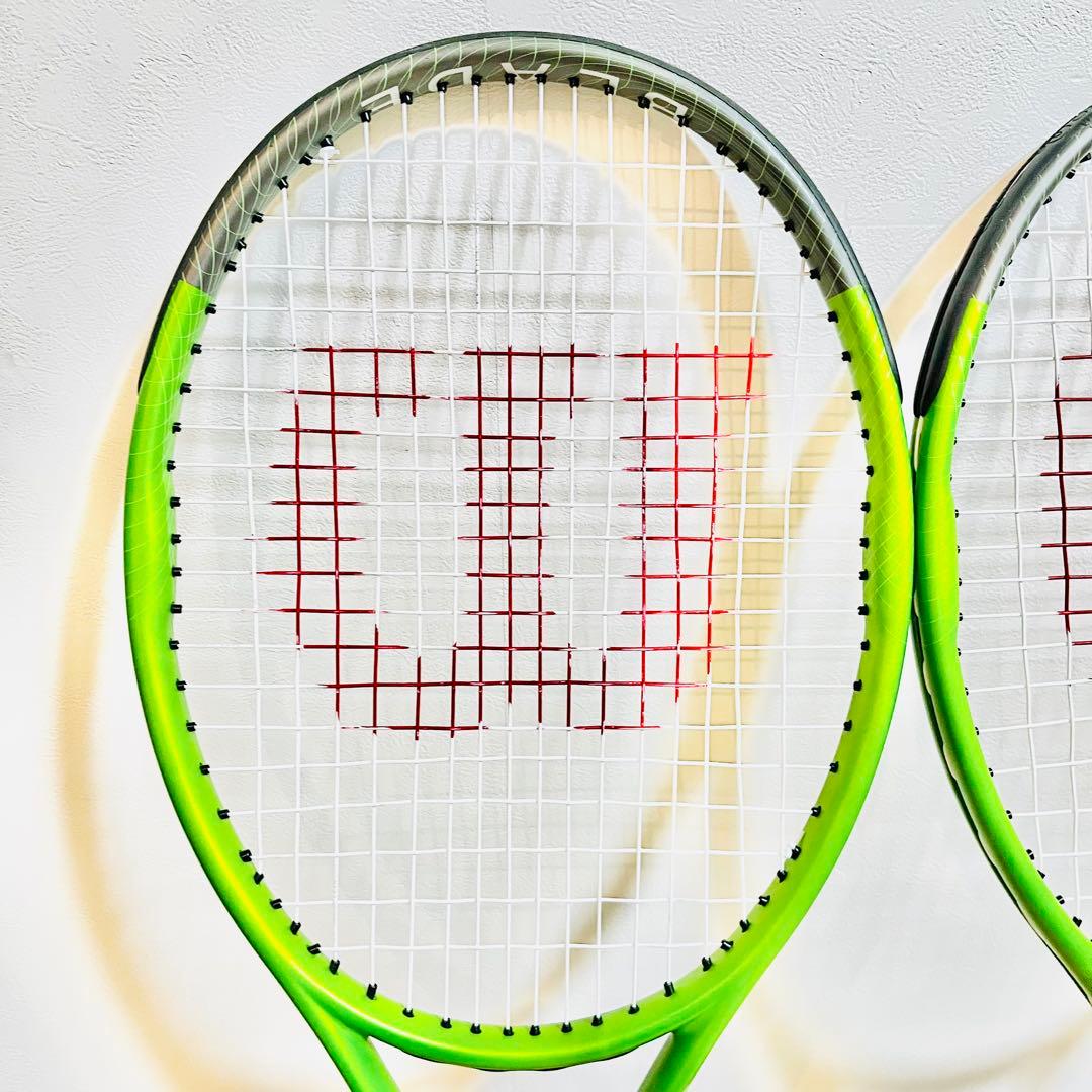 【未使用級】Wilson BLADE FEEL 103 テニスラケット2本セット
