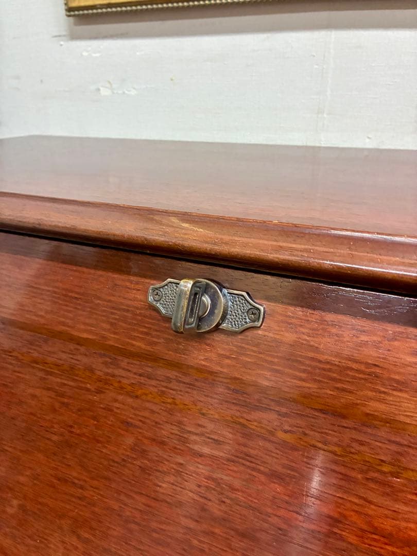 yU☆管394☆英国製☆アンティーク☆ライティングビューロー☆机