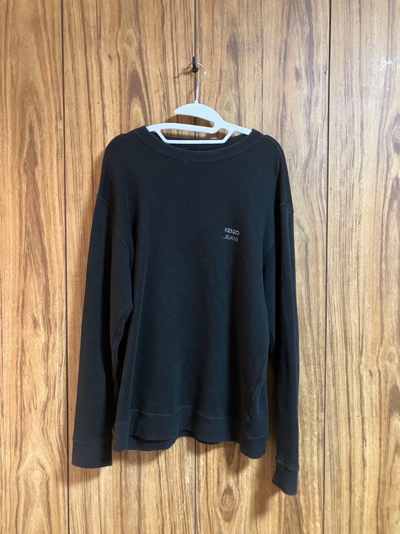 KENZO JEANS ケンゾー　盆栽刺繍 スウェット FREE 90s