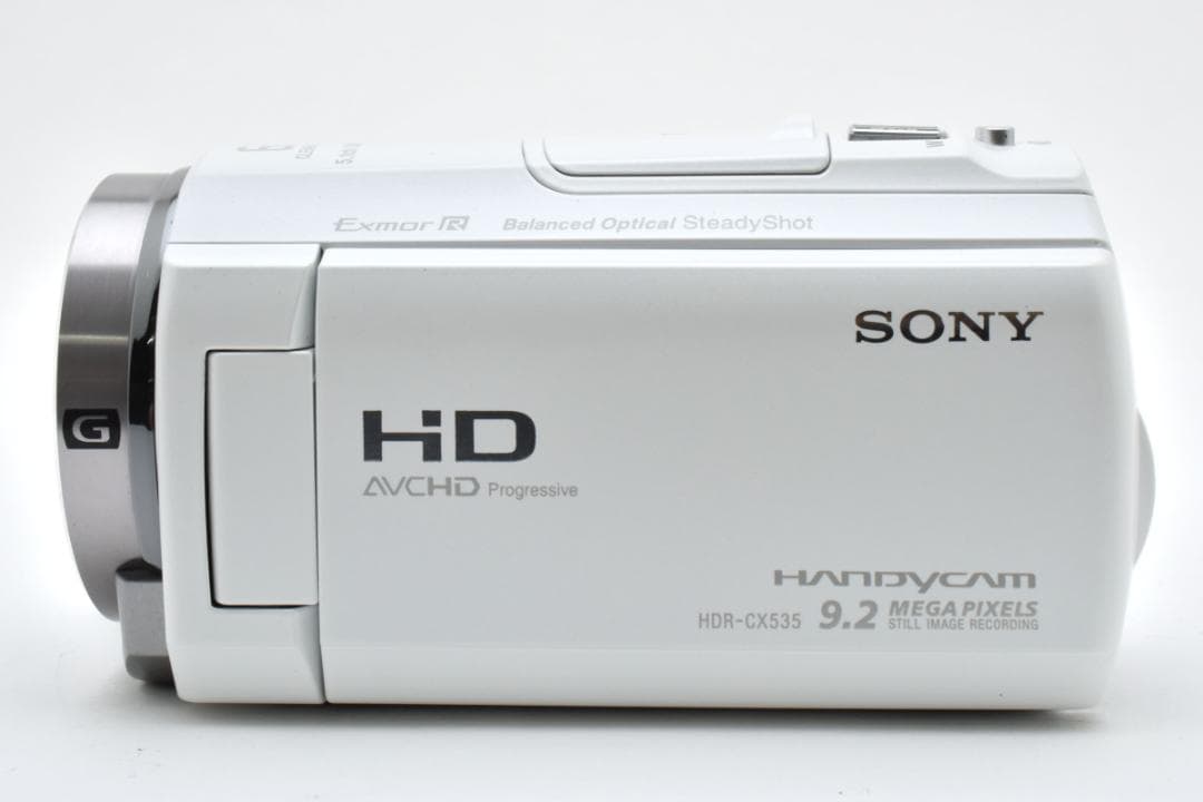 【美品】SONY Handycam HDR-CX535　ホワイト　動作確認済