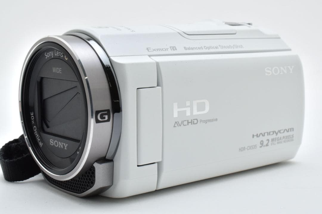 【美品】SONY Handycam HDR-CX535　ホワイト　動作確認済