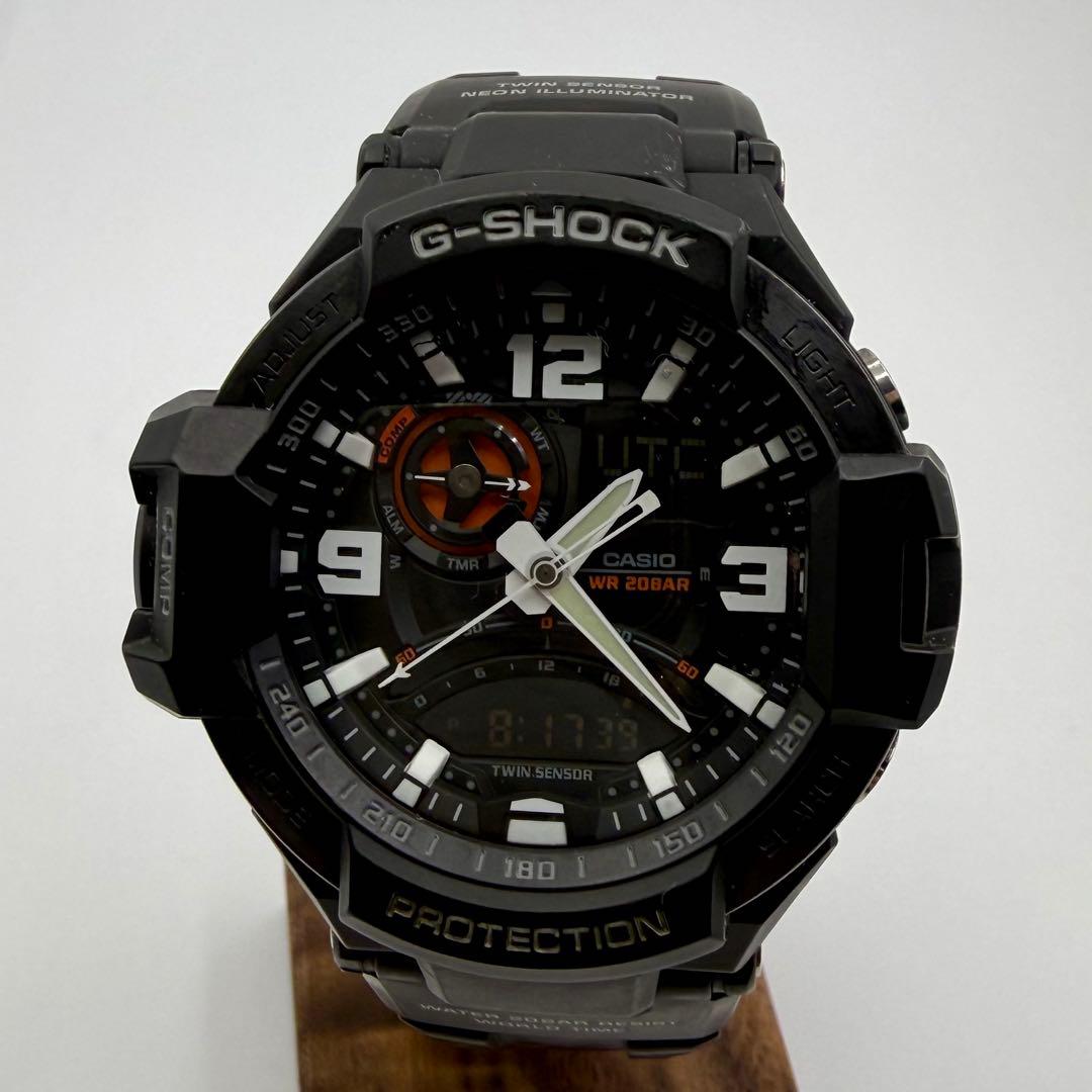 CASIO G-SHOCK GA-1000-1AJF スカイコックピット 稼働品