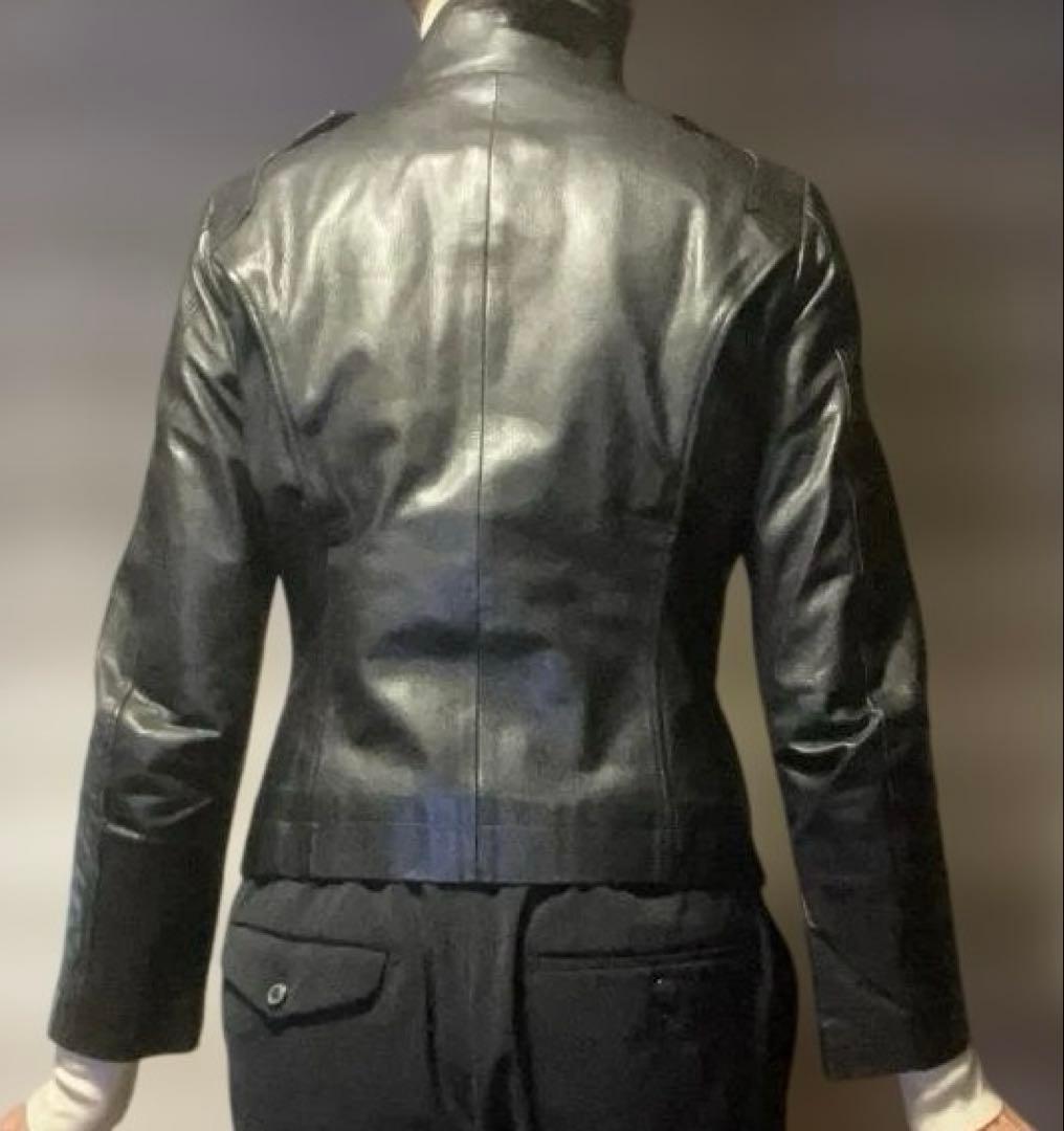 12/19お値下《美品》ハウト　シングルレザーライダース（ノーカラー）