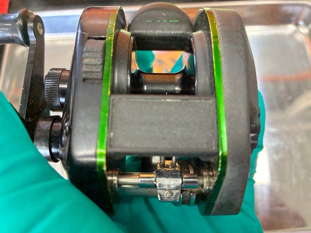 ABUアンバサダーMAG1PLUS グリーンフレームFN84-3