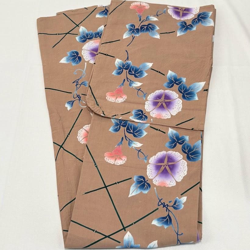 ゆりのはな　浴衣　女物　１０点　まとめ売り　未使用品～少々汚れ有り　綿　F605