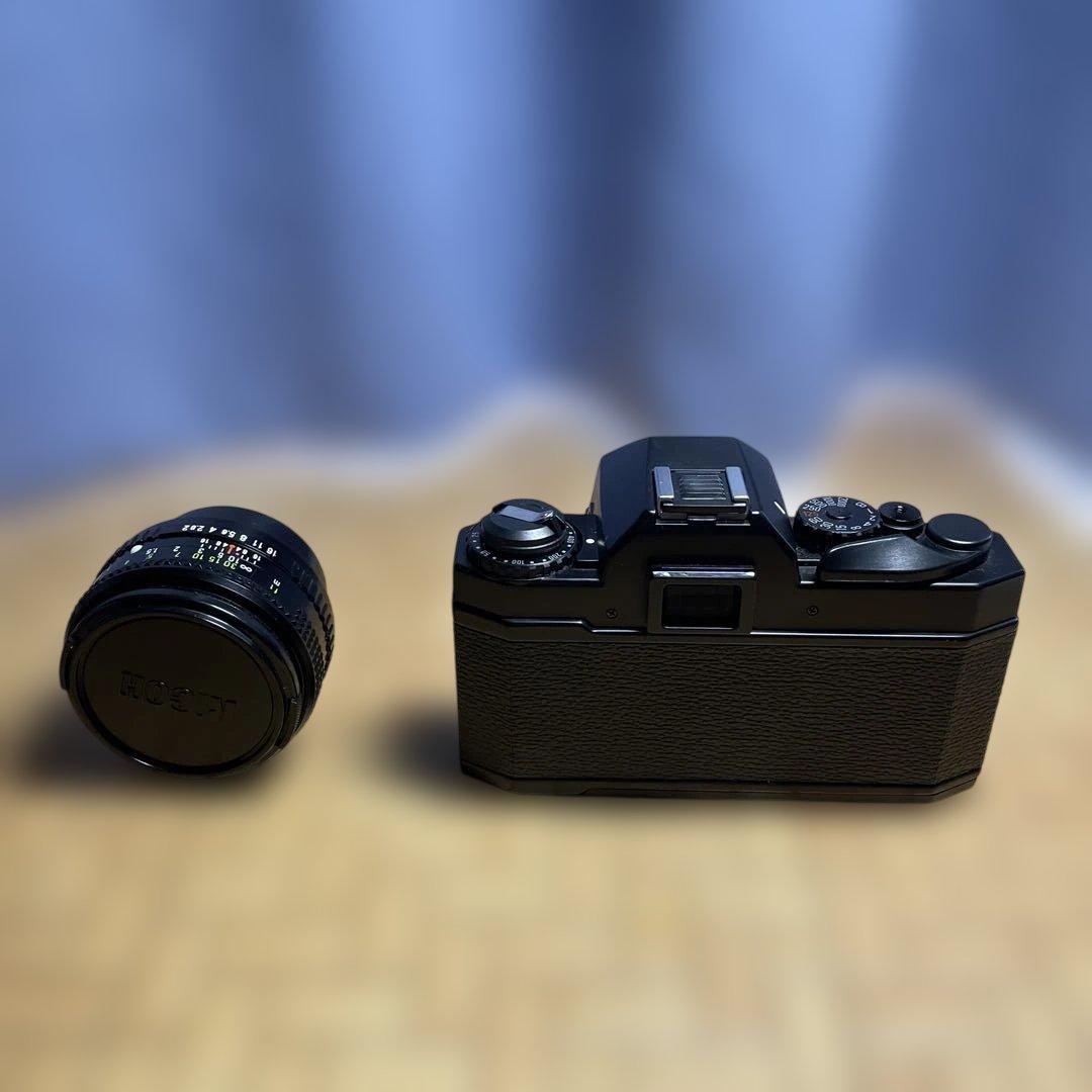 美品 RICOH XR-8 フィルム一眼 箱付 RIKENON 50mm F2