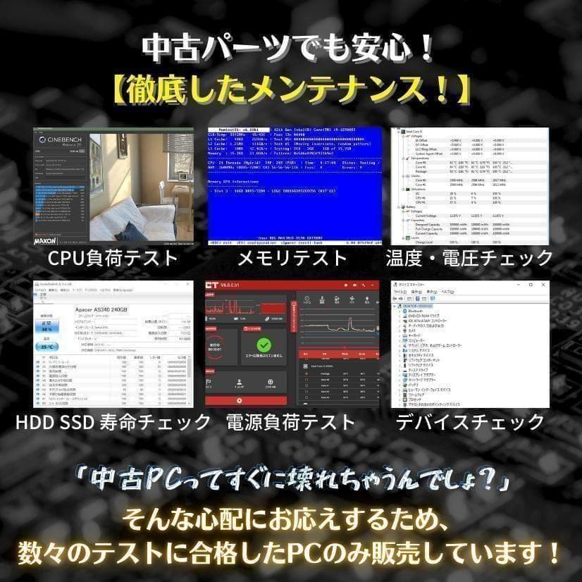 大画面24㌅3画面 トレーディングPCフルセット デイトレ 株式 FX T324