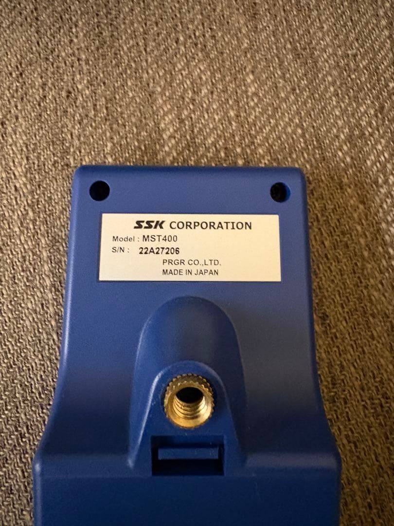 【美品】野球、ゴルフ SSKエスエスケー マルチスピードテスターⅣ箱、説明書付⭐︎