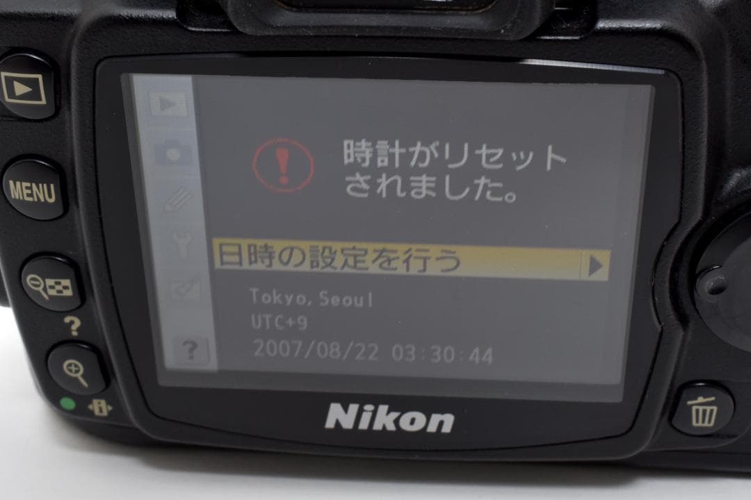 超美品 D40X AF-S 18-55㎜ 3.5-5.6G 9796枚 M876