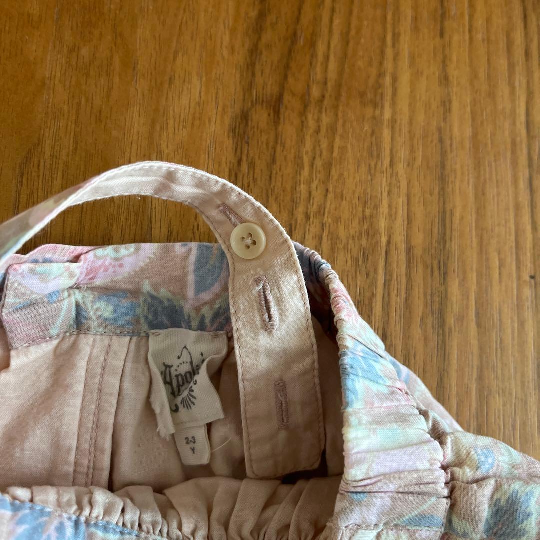 apolina 花柄サロペット2-3y