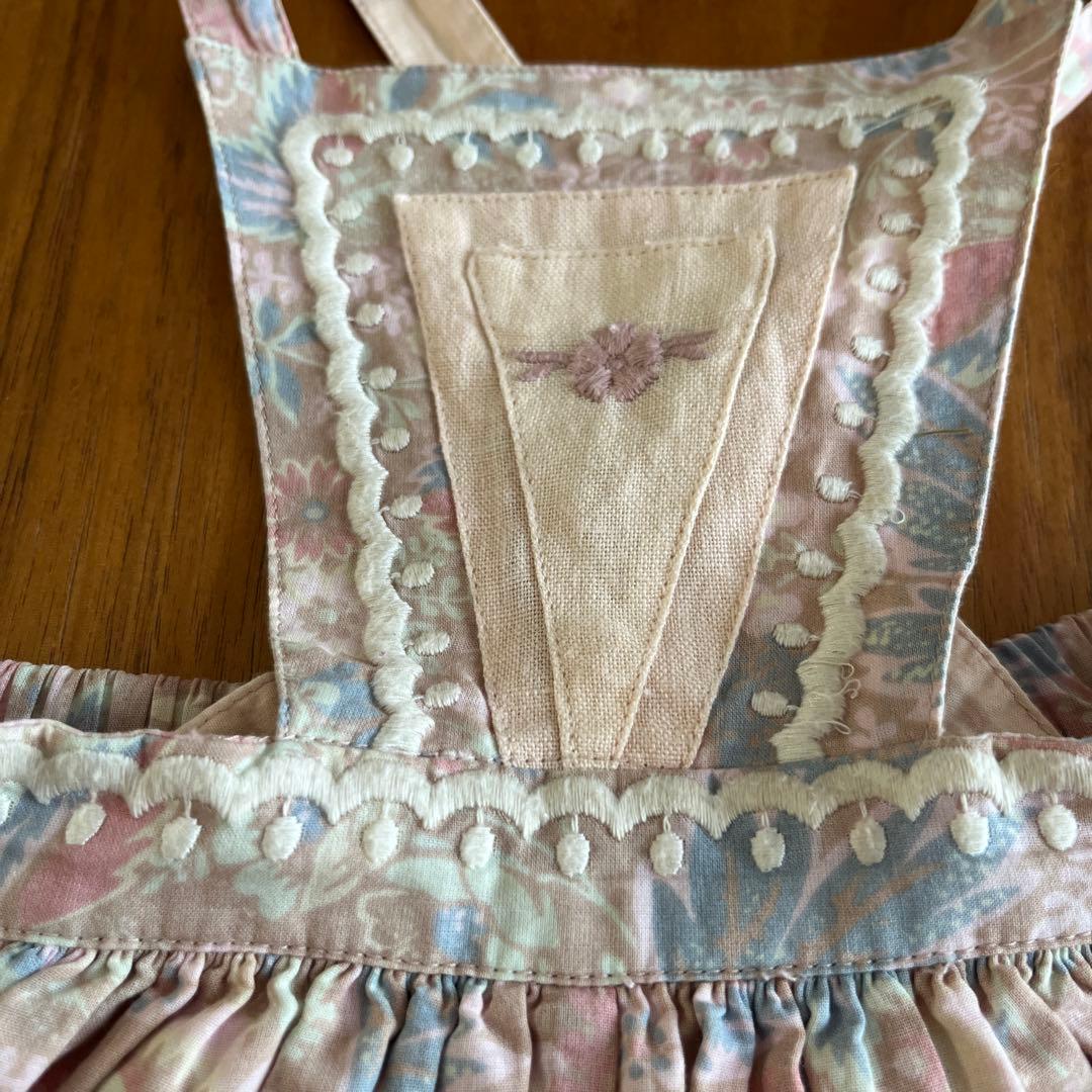 apolina 花柄サロペット2-3y