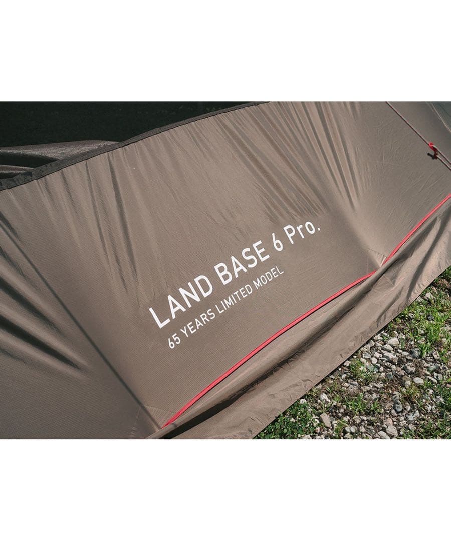 【スノーピーク】65周年記念 ランドベース 6 Pro. グレー TP-656