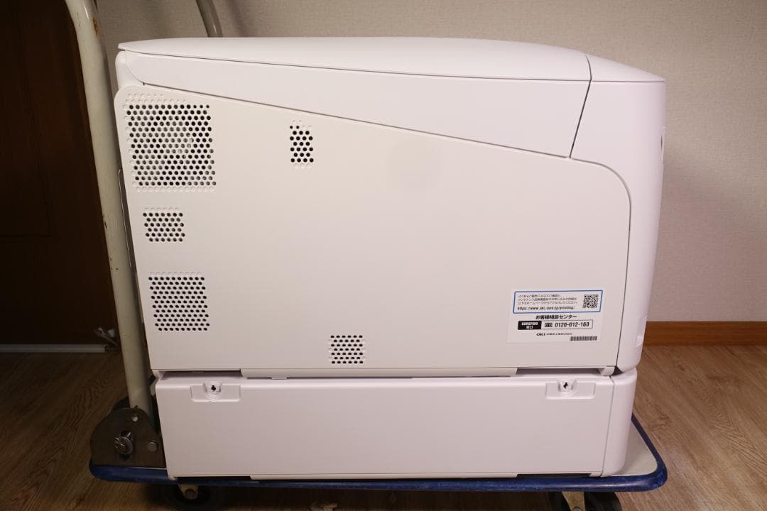 OKI A3レーザープリンター C835dnw 増設トレー付 美品