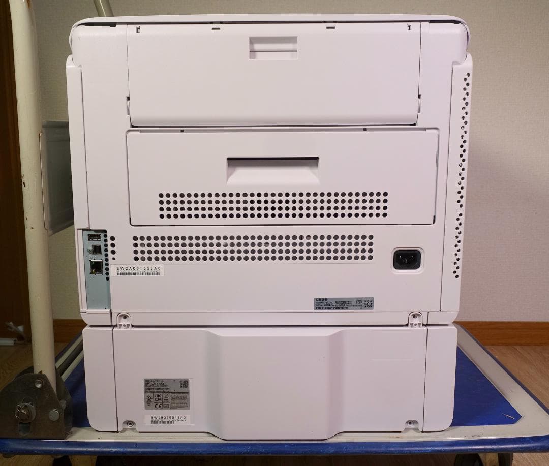OKI A3レーザープリンター C835dnw 増設トレー付 美品