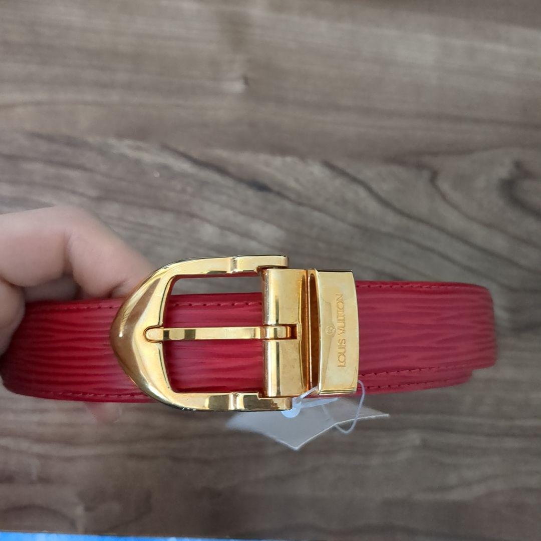 ルイヴィトン エピ　サンチュール　クラシック　ベルト　M6833Q　レッド