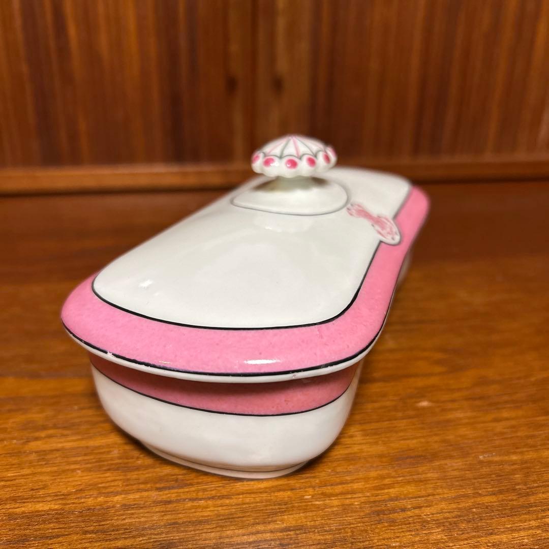 ACLEMENT MARSEILLE PARADIS 蓋付き 小物入れ 陶器製