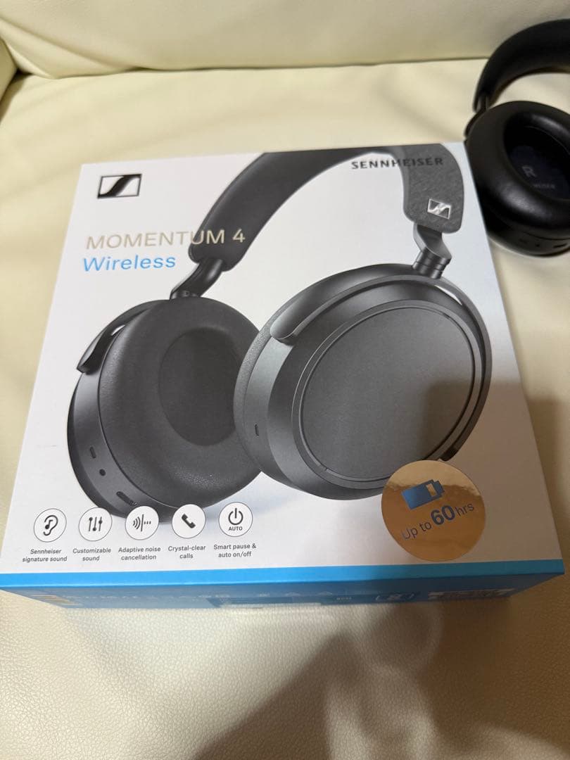 Sennheiser Momentum 4ワイヤレスヘッドホン ブラック