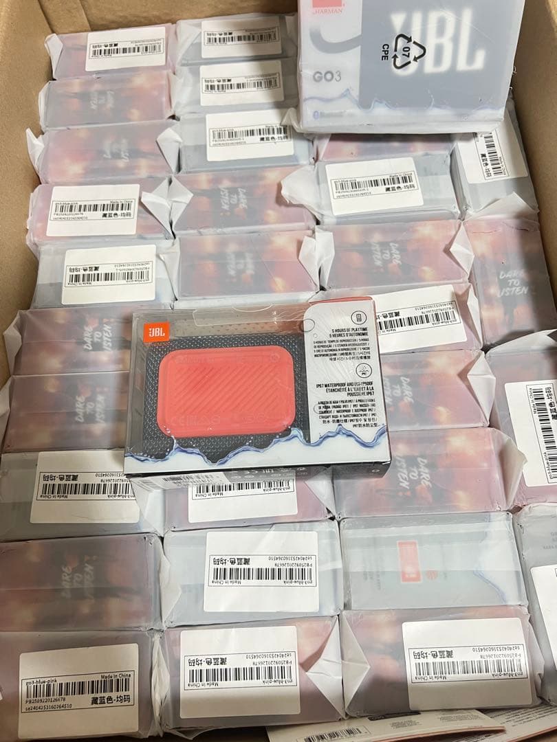 JBL GO 3 Bluetoothスピーカー 50個セット