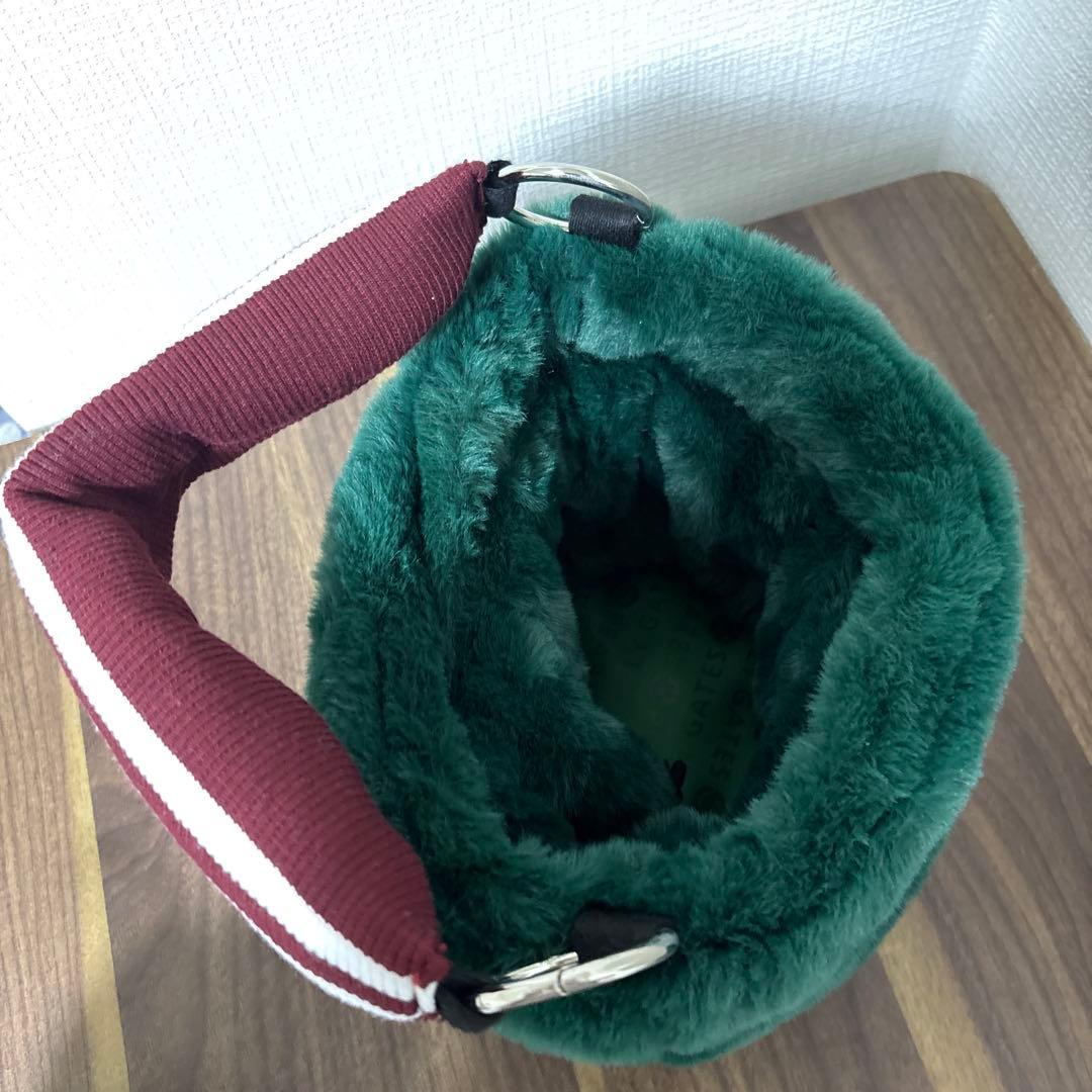 新品 パーリーゲイツ フェイクファーカートバッグ (UNISEX)