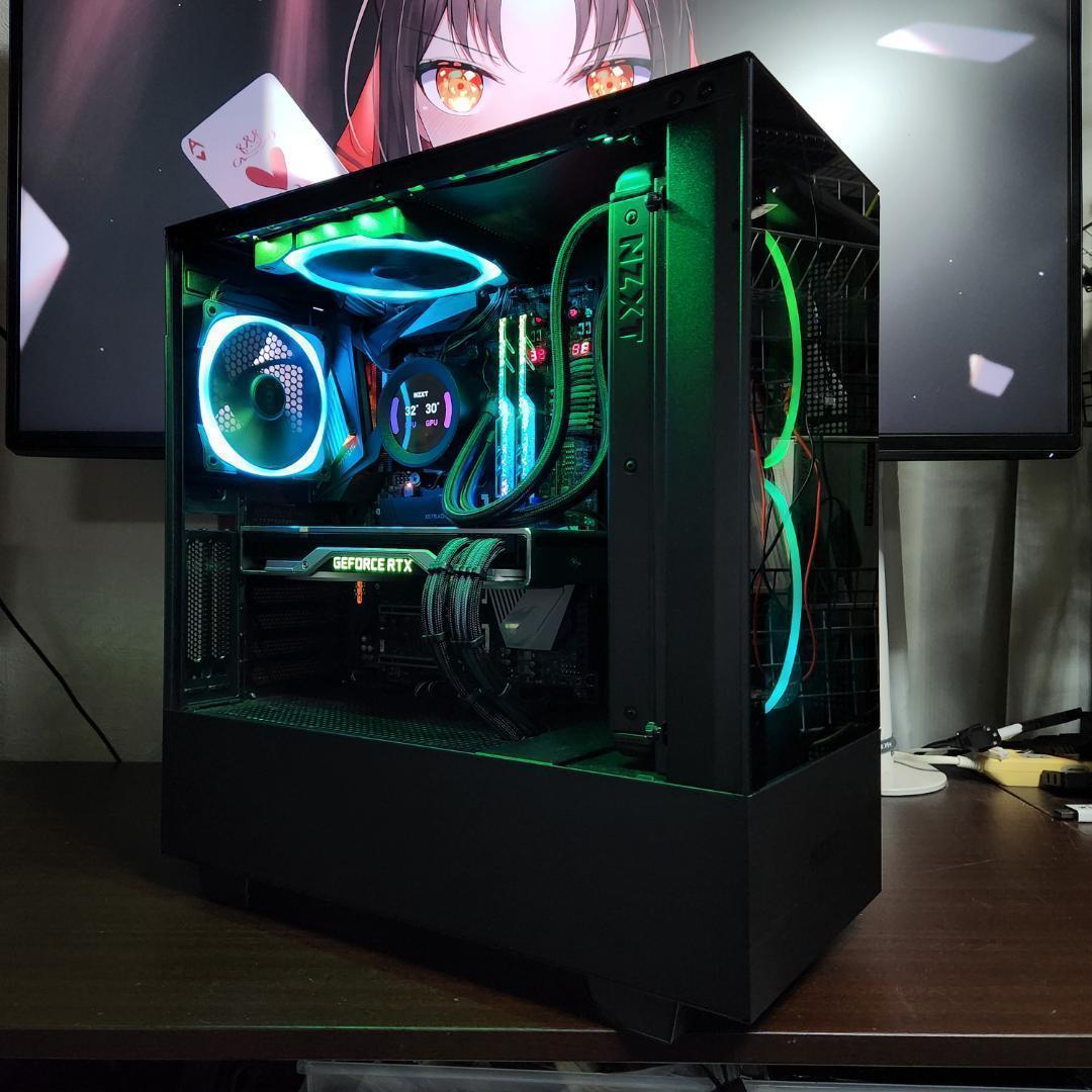 【光る超高性能ゲーミングPC】Ryzen 5 RTX2070S 32GBNVMe