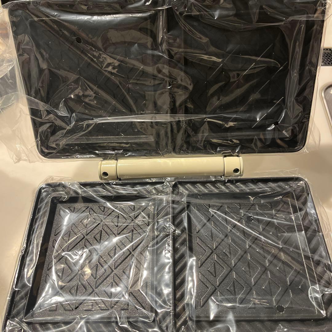 【新品】BRUNO ホットサンドメーカー ホワイト